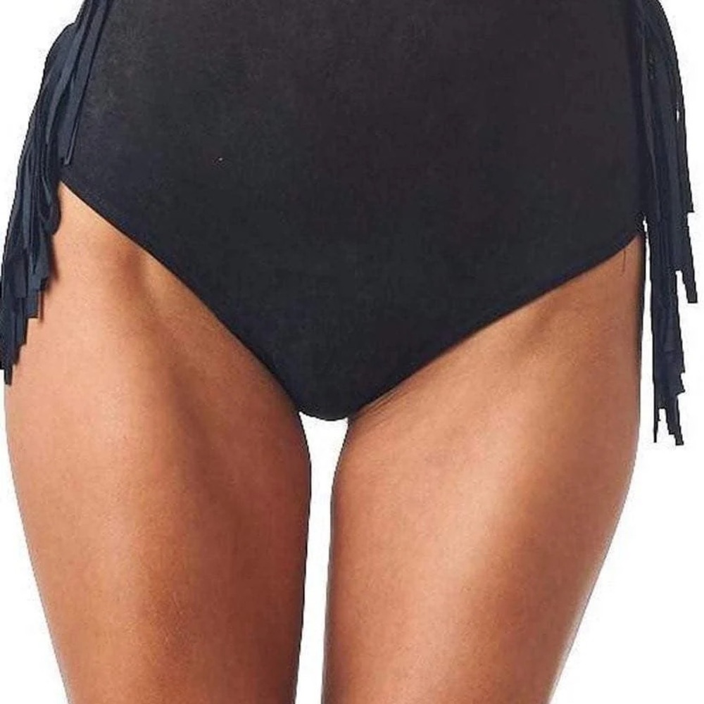 Montce Black Fringe Bikini Set - Picture 2 of 11